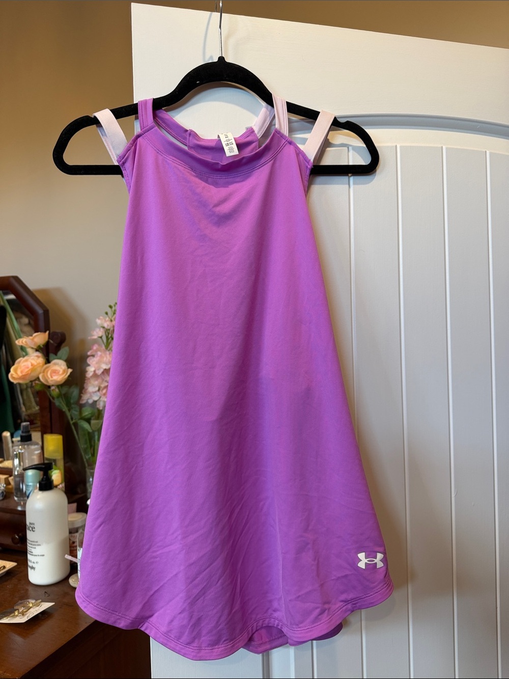 Under Armour Girls' Lavender-Pink Athletic Dress